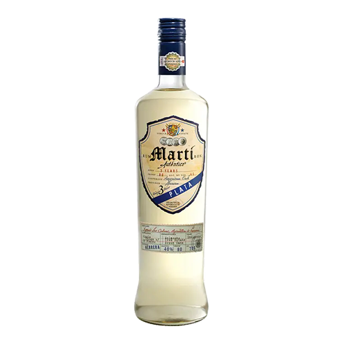 MARTI RUM AUTENTICO PLATA