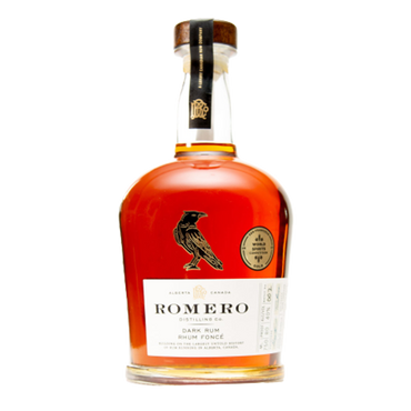 ROMERO DISTILLING DARK RUM